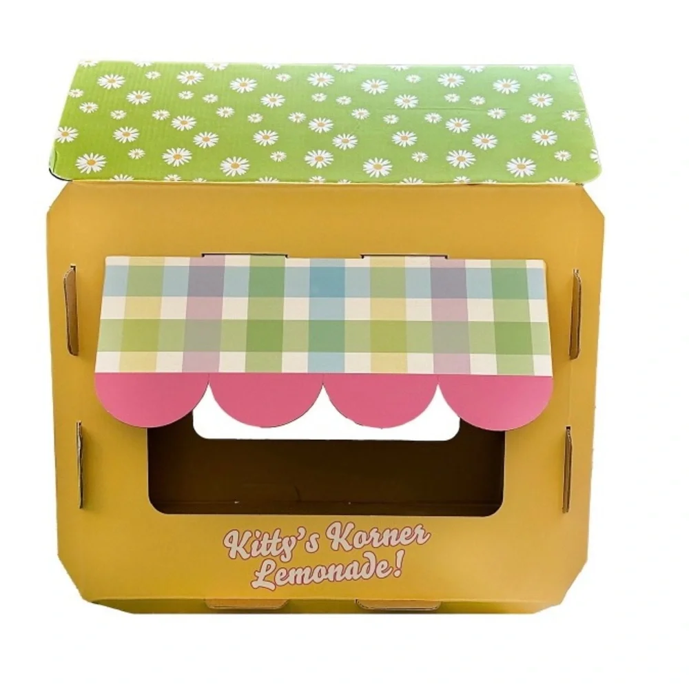 Meow Lemonade Stand Cat House